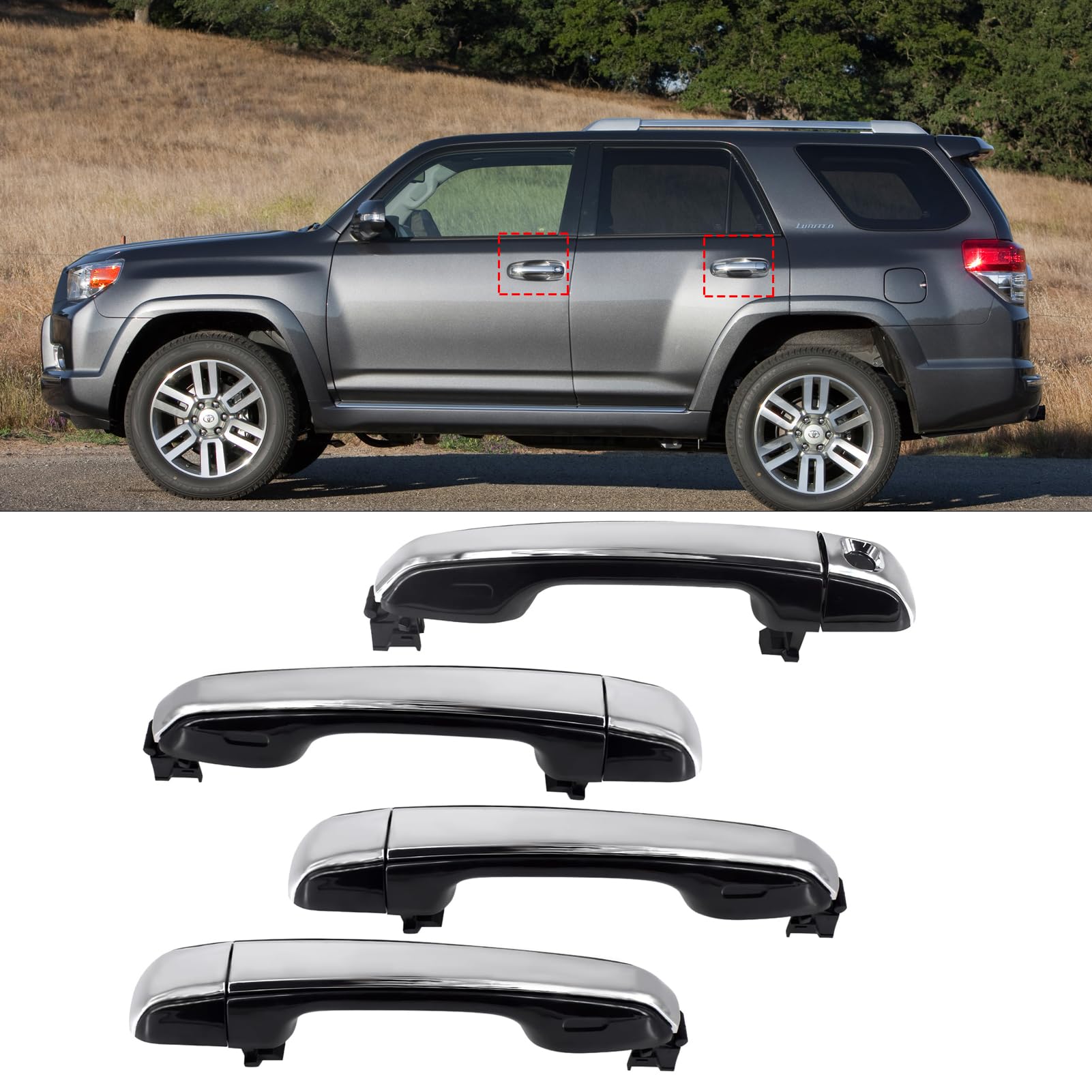 Amazon.co.jp: APESER(エイピーザー) 2010-2020 Toyota 4Runner ドア