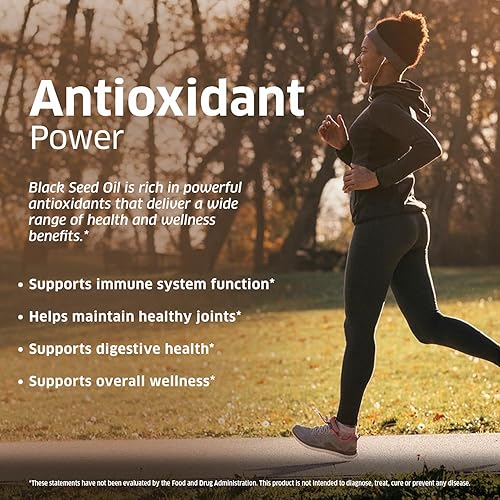 Miniatura 4 de ORZAX Aceite de semilla negra líquida (8 onzas líquidas), prensado en frío, 100% puro, vegano, sin gluten, sin OMG, 5000 mg de aceite de comino