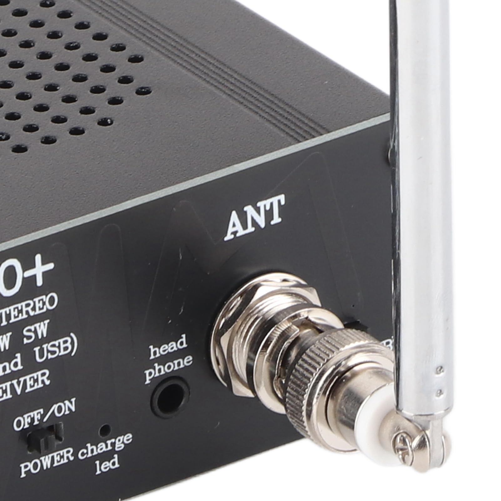 SI4735-RDS-ALL-OLED, Receptor, Carga USB, Am LW MW SW SSB, Long Service Life, Antenna BNC, Altavoz 1W (con) Batería de Litio de 3.6V, para Salida de Audio