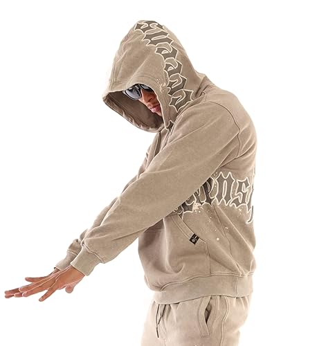 SCREENSHOT-FLEECE HOODIE 5202 Mens Urban Streetwear NYC Graffiti Oversize Fit