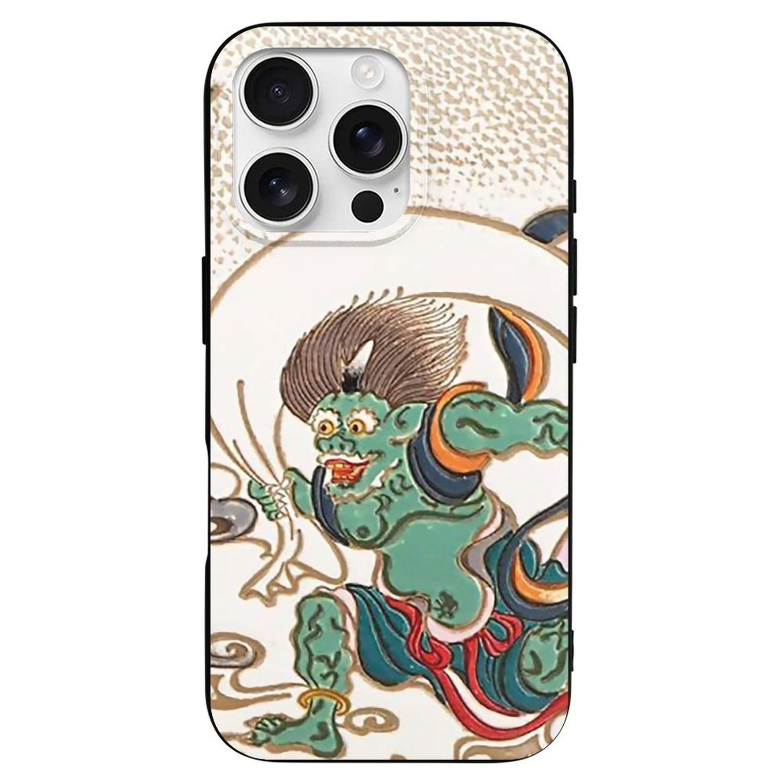 Amazon.co.jp: iPhone 16 ケース 雷神 風神 スマホケース iPhone 16