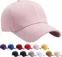 YOUYIKE Casquette de Baseball pour Homme et Femme, 100% Coton, Taille Unique, Casquettes Sport Baseballs, Coton Anti Soleil Baseball Cap, Casquette Ajustable Homme et Femme Hip Hop Chapeaux