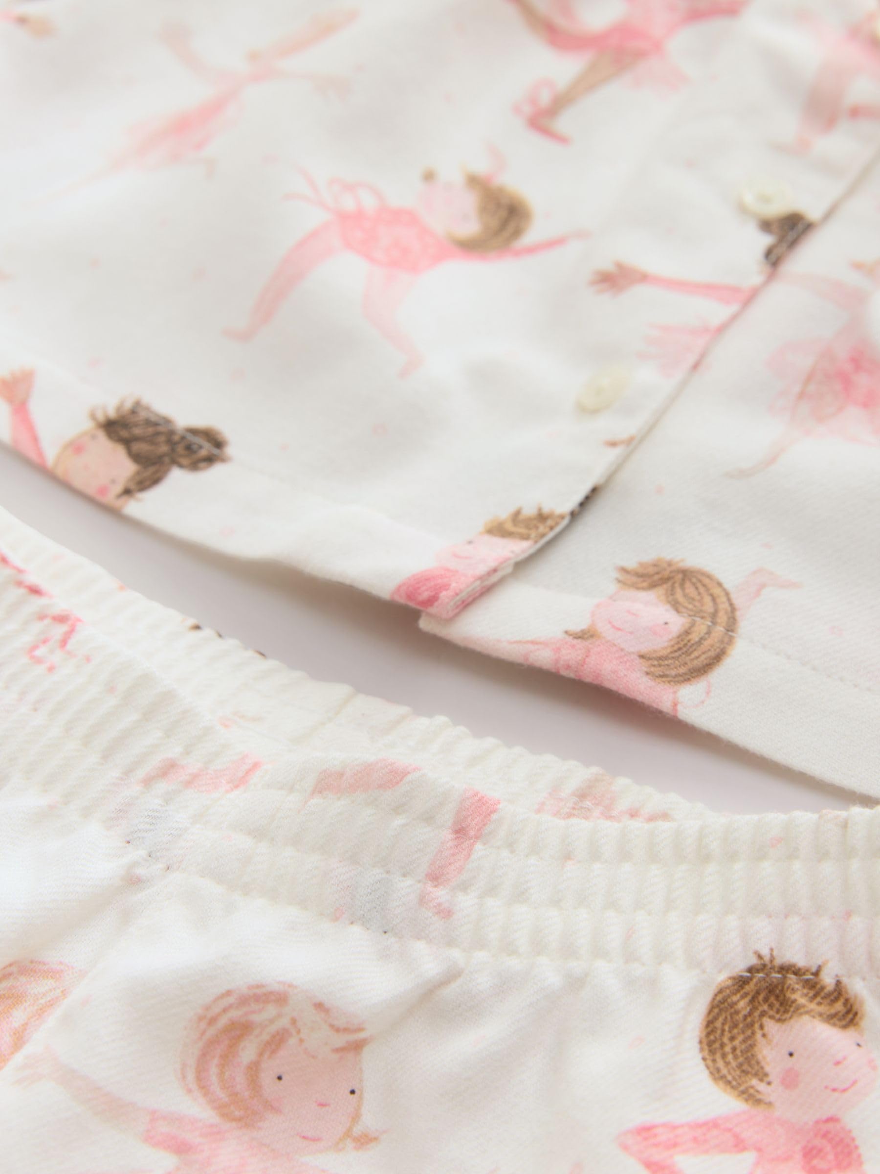 NEXT Fille Pyjama boutonné tissé