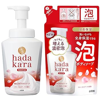 hadakara ハダカラ 泡ボディソープ 本体 まとめ売り 4種類 合計16個 hadakara ハダカラ 泡ボディソープ 本体 まとめ売り 4種類 合計