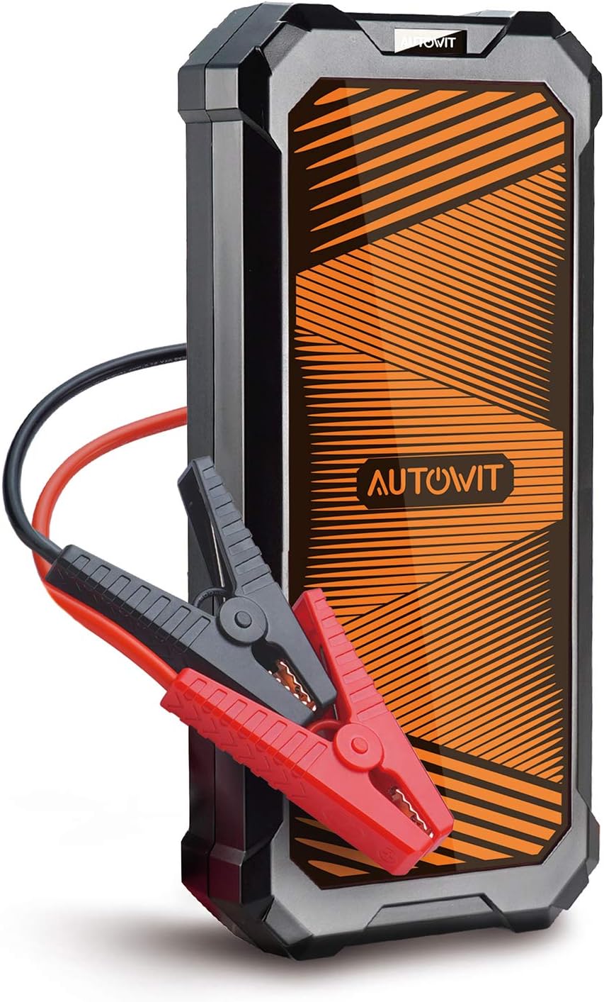 autowit SuperCap 2 Lite 12V Batteryless Jump Starter (Up to 5.0L Gas, 3.5L Diesel Engine) 700A Peak, Built-in SuperCap, No Need of Regular Charge, 10 Years Lifespan, Extremely Weather Operating