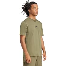 adidas Mens Essentials Small Logo Single Jersey T-Shirt