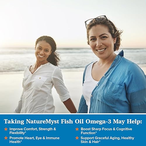 Miniatura 6 de Aceite de pescado Omega-3 2000 mg, 120 cápsulas blandas, 1160 mg de ácidos grasos Omega 3, 600 mg de EPA, 400 mg de DHA, corazón, cerebro y salud