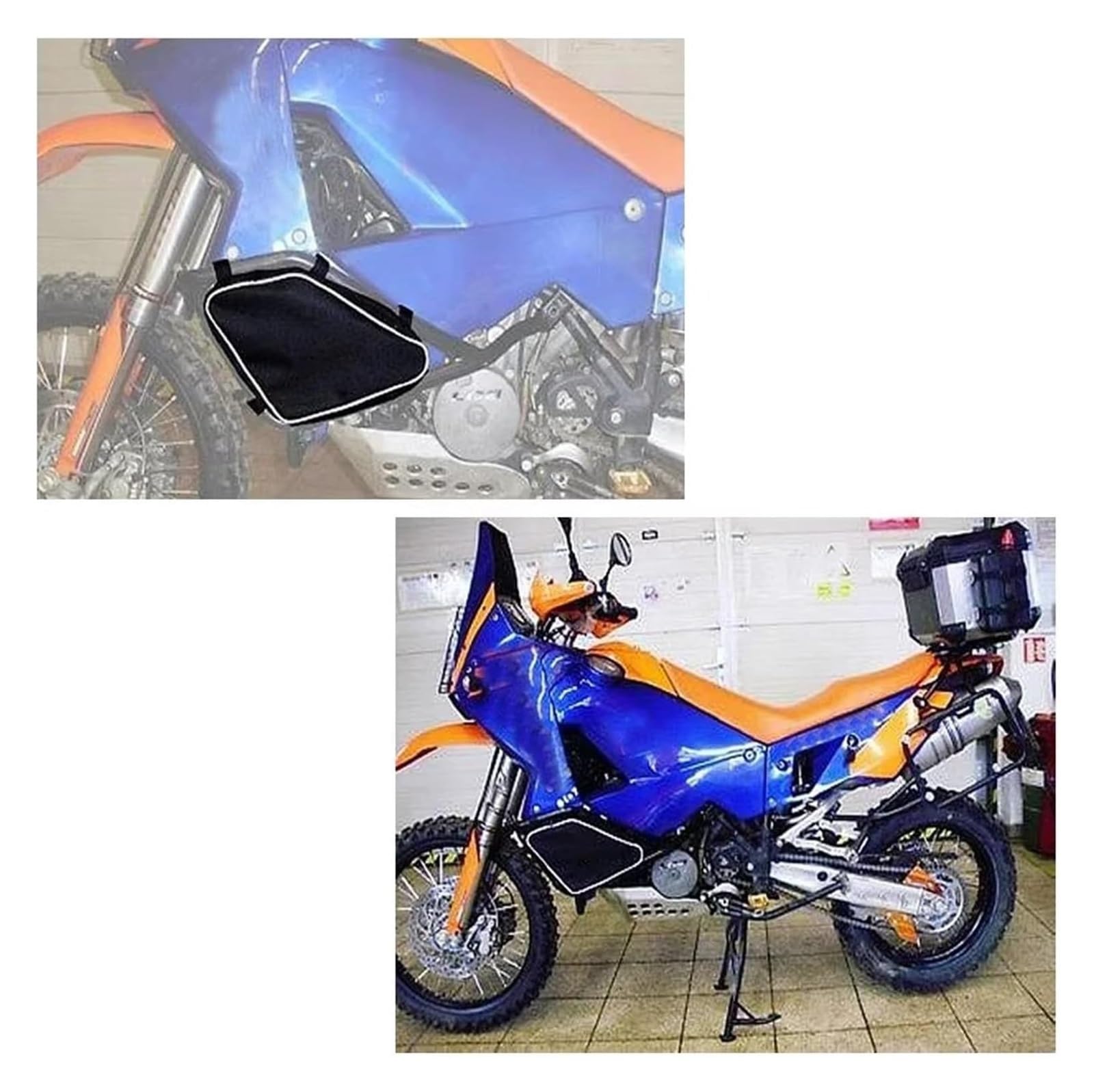 Moto Paraurti Borsa per LC8 950 990 per Adventure per ADV Telaio della Motocicletta Strumento di Riparazione Paraurti Impermeabile Posizionamento Bagagli Borsa da Sella