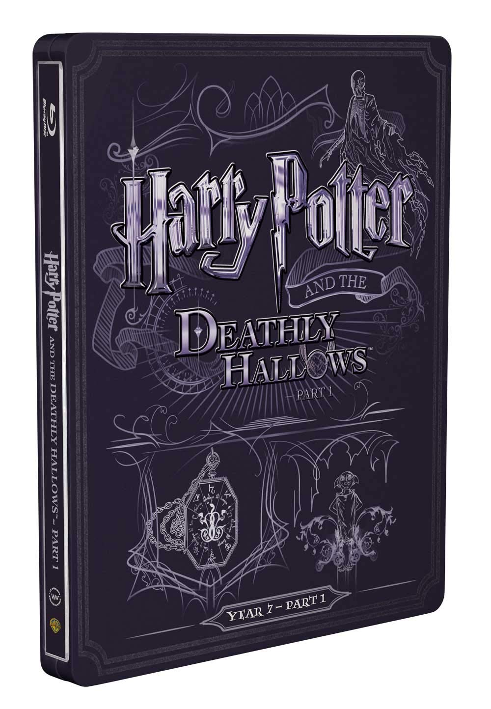 Harry Potter y las Reliquias de la Muerte 1 Blu-ray Steelbook El Regalo de Colección