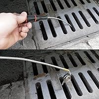 Vista 6 de GUTIMORE - Herramienta de recogida magnética flexible, 25 pulgadas de largo, imán doblado de serpiente, pastilla magnética flexible de 2 libras