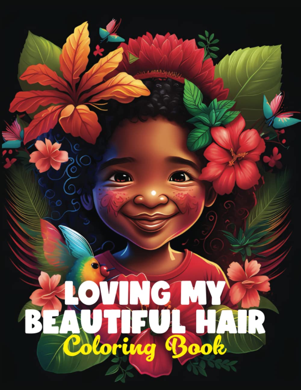 Loving My Beautiful Hair Coloring Book