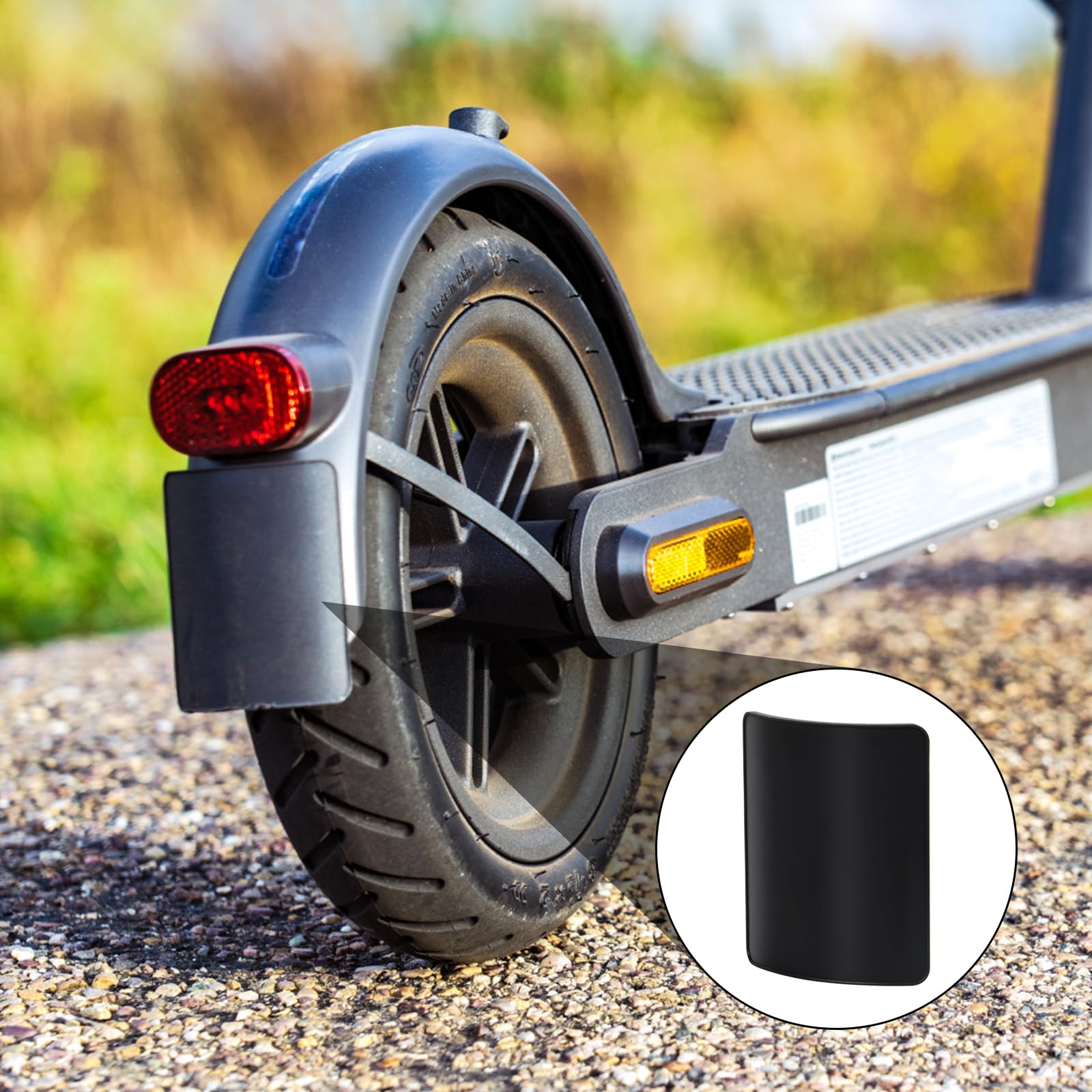 Portatarga per Monopattino Elettrico, Supporto per Targa Monopattino con Viti, Compatibile con M365 Pro 2