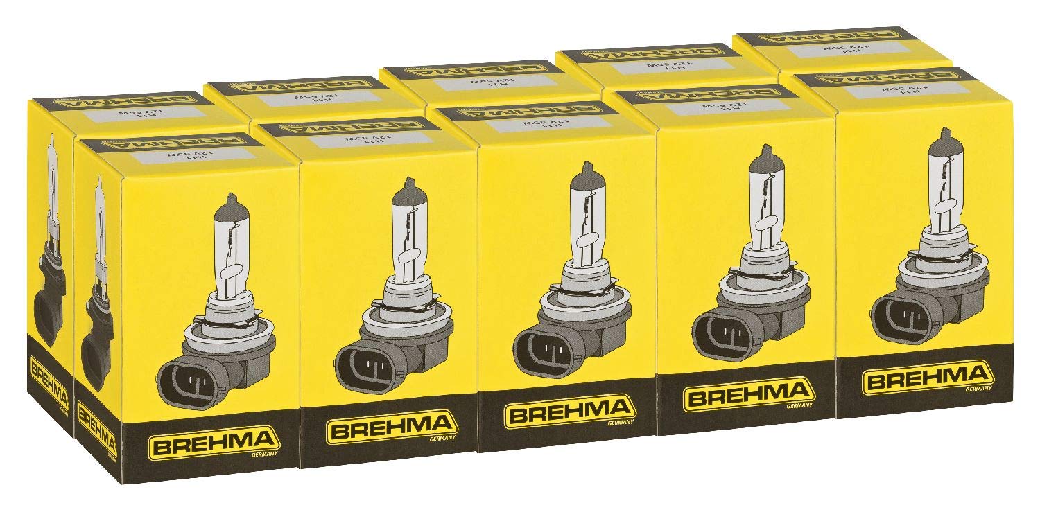 90194 10X Classic H11 Halogen Lampen 12V 55W PGJ19-2