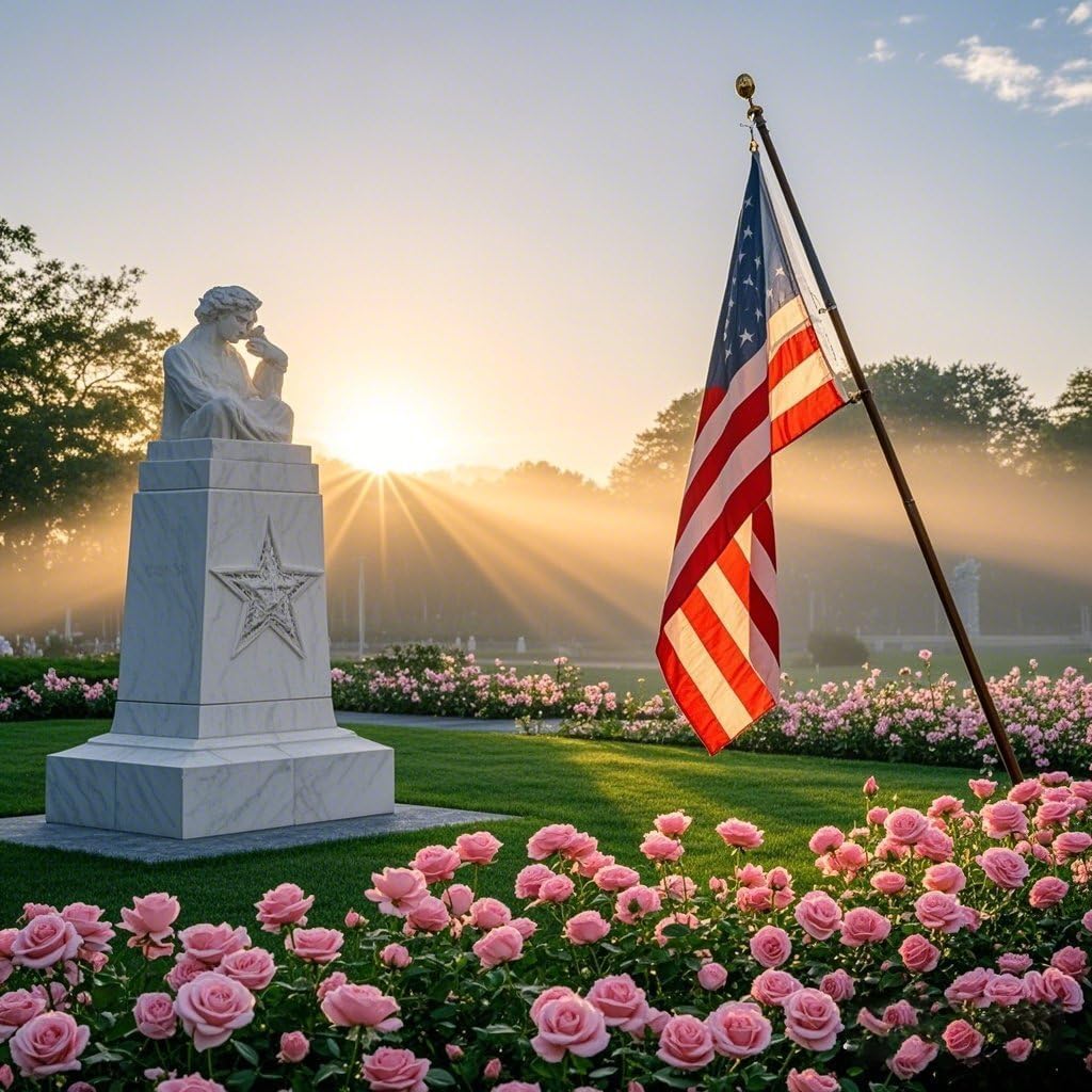 American Flag 5x8 FT For Outside Most Durable, Heavy Duty, Luxury Embroidered Star with Brightly Colored Brass Grommets Premium US Flag