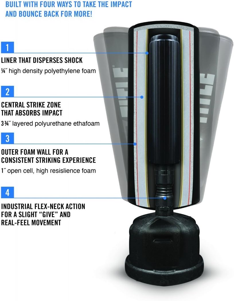 Title Boxing Hydro-Flex H2O Freestanding Heavy Bag : Sports & Outdoors