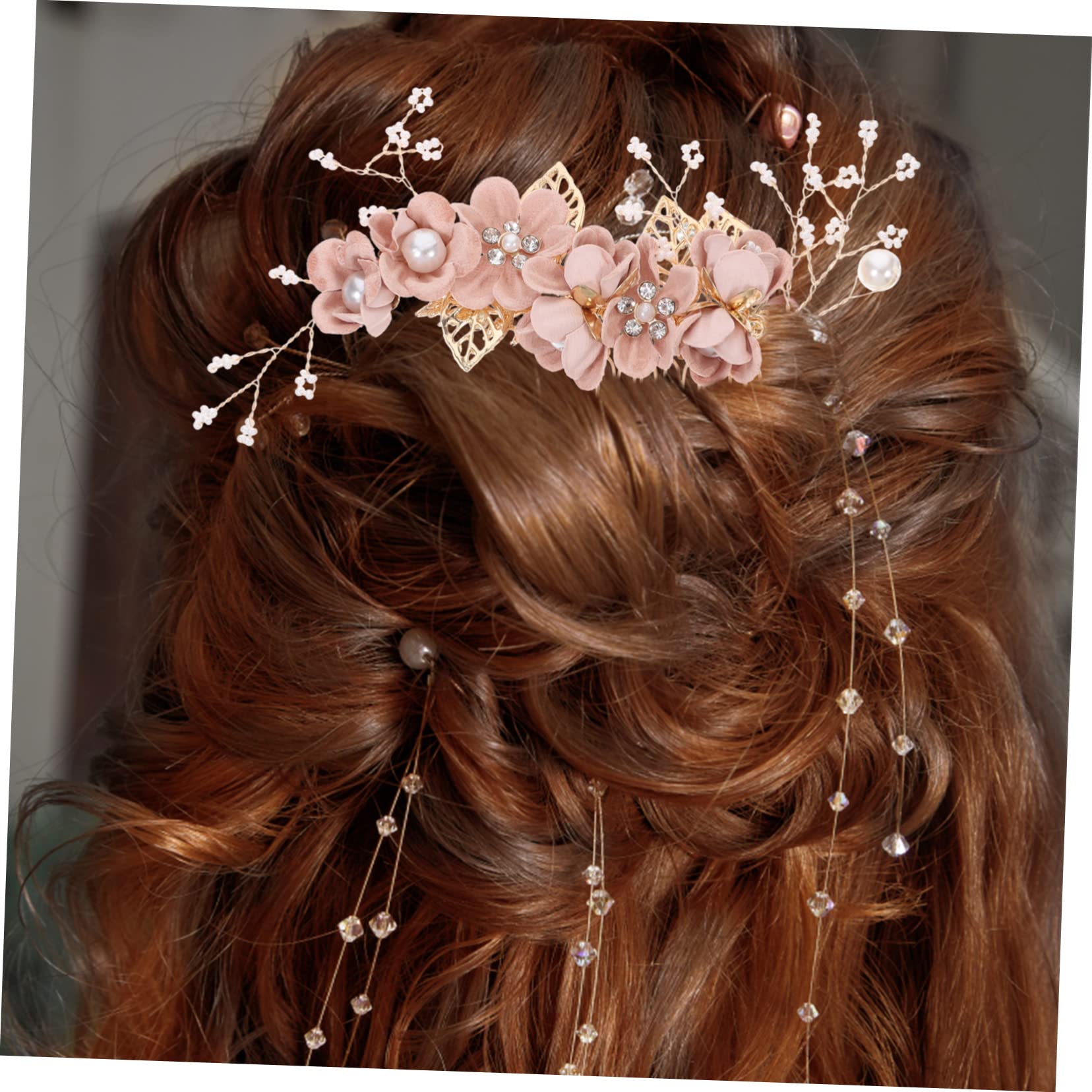 DOITOOL 16stücke Teiliges Goldene Haarschmuck Für Bräute Elegante Blumen-haarspangen Für Hochzeiten Brautfrisuren Oder Besondere Anlässe