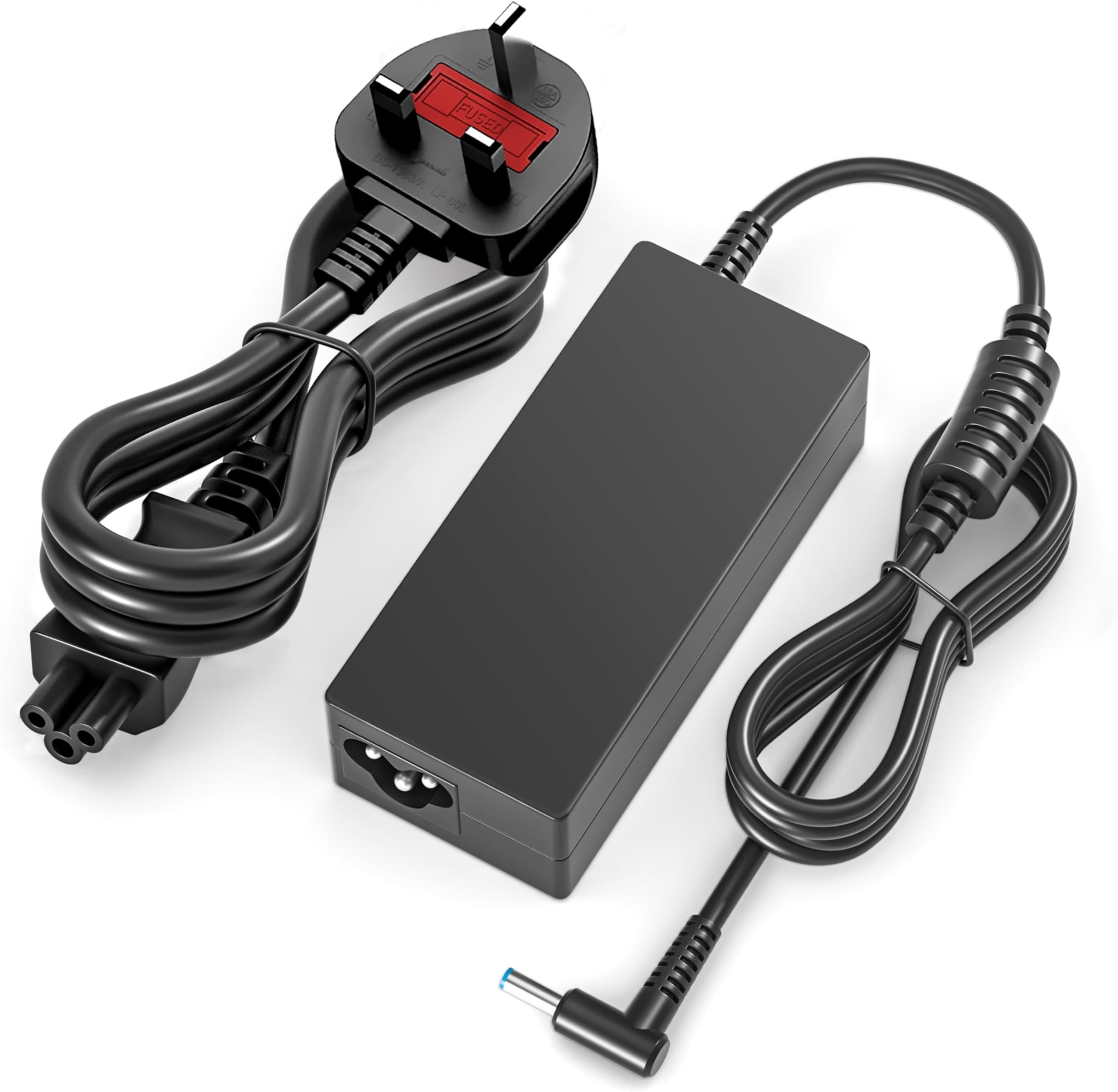 65W Charger for HP Laptop Charger Pavilion x360 Envy 15 17 Elitebook ProBook Spectre x360 Stream 11 13 14 Computer Blue Tip Power Supply Cord