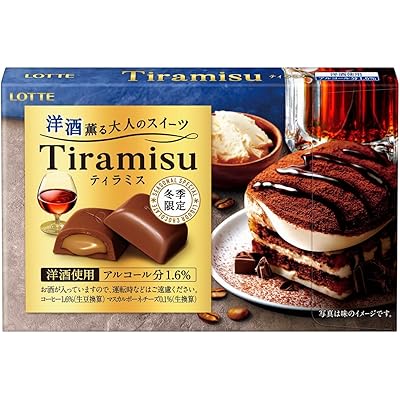 ロッテ 洋酒薫る大人のスイーツ ティラミス 10粒入×10個