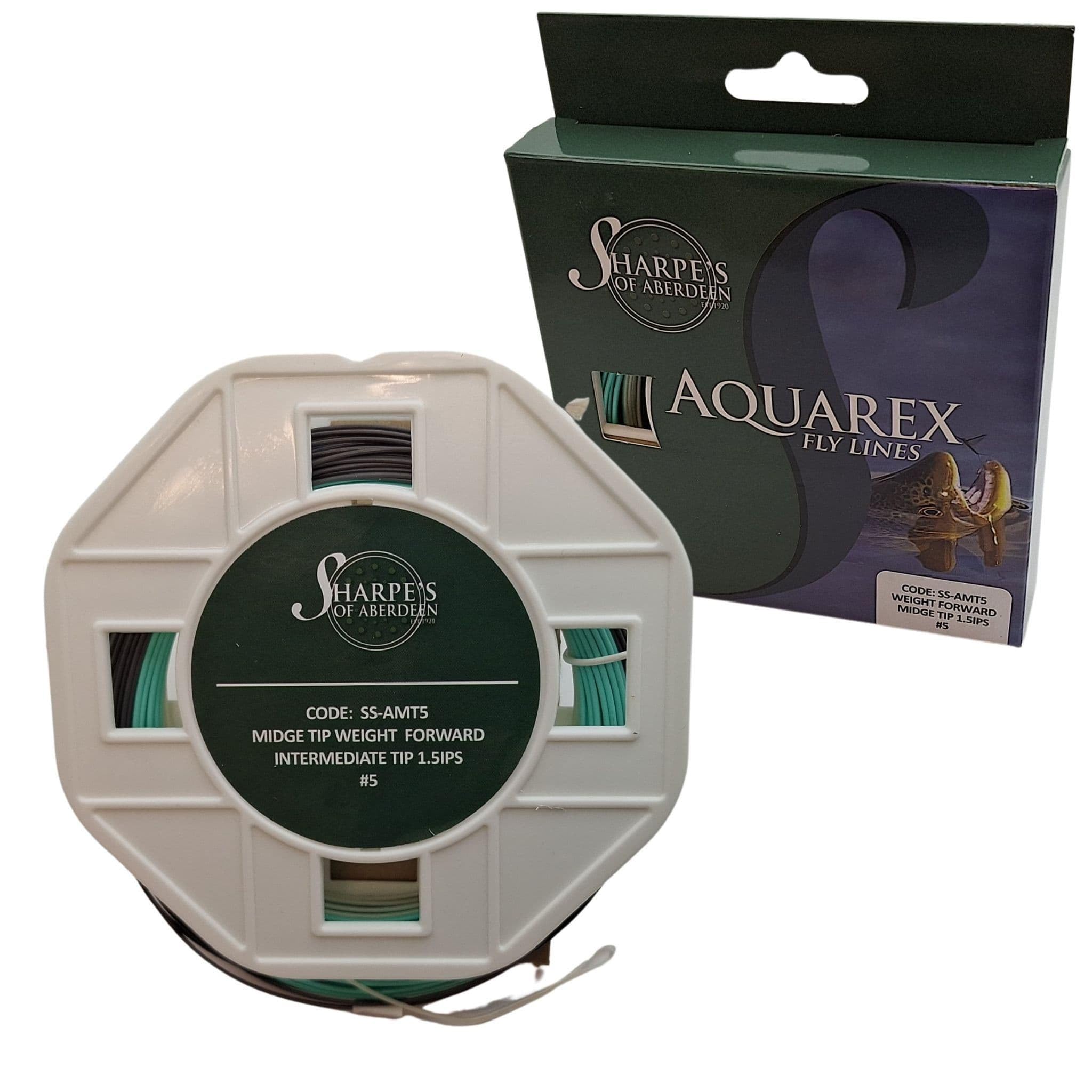 Sharpe's of Aberdeen Aquarex Weight Forward Intermediate Midge Tip Fly Line