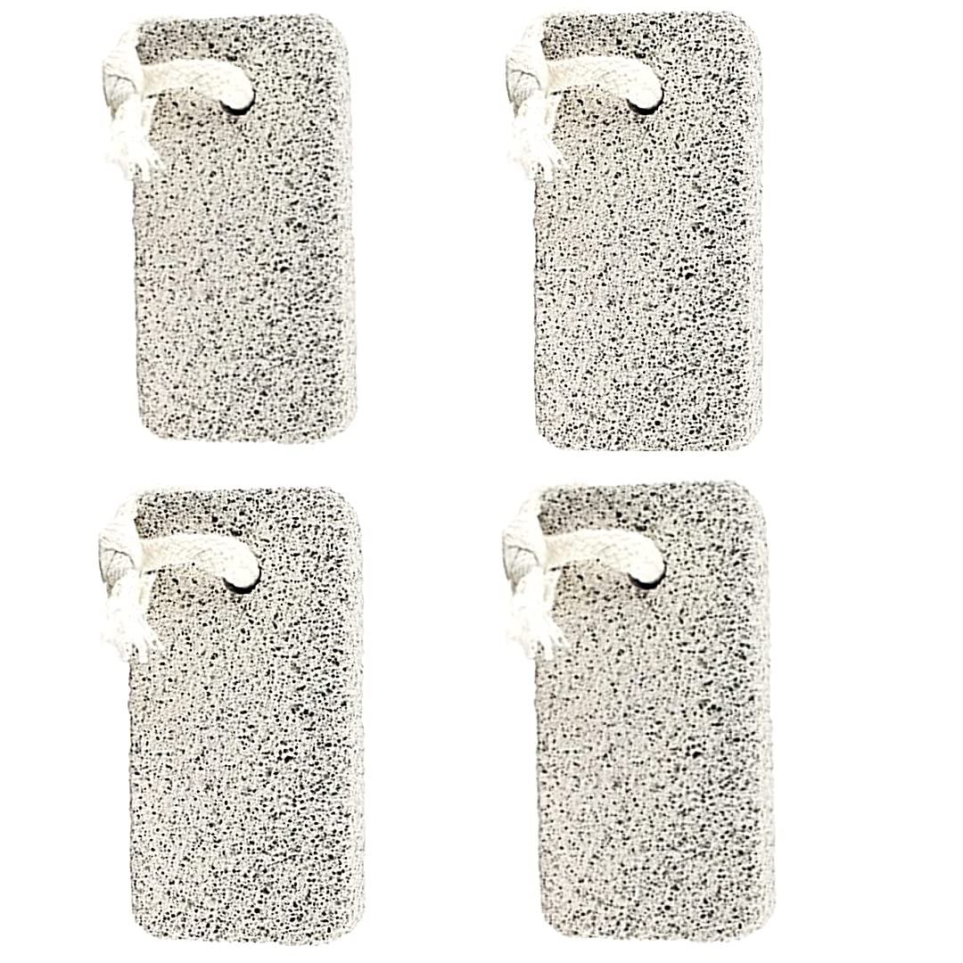 MAPLE Pumice Stone, Foot Scraper, Scrubber For Pedicure Exfoliator Tool For Hard Dead Skin Callus Remover for Feet Hands,Heels,Elbows (PUMIC STONE COMBO PACK OF 4)-image-25