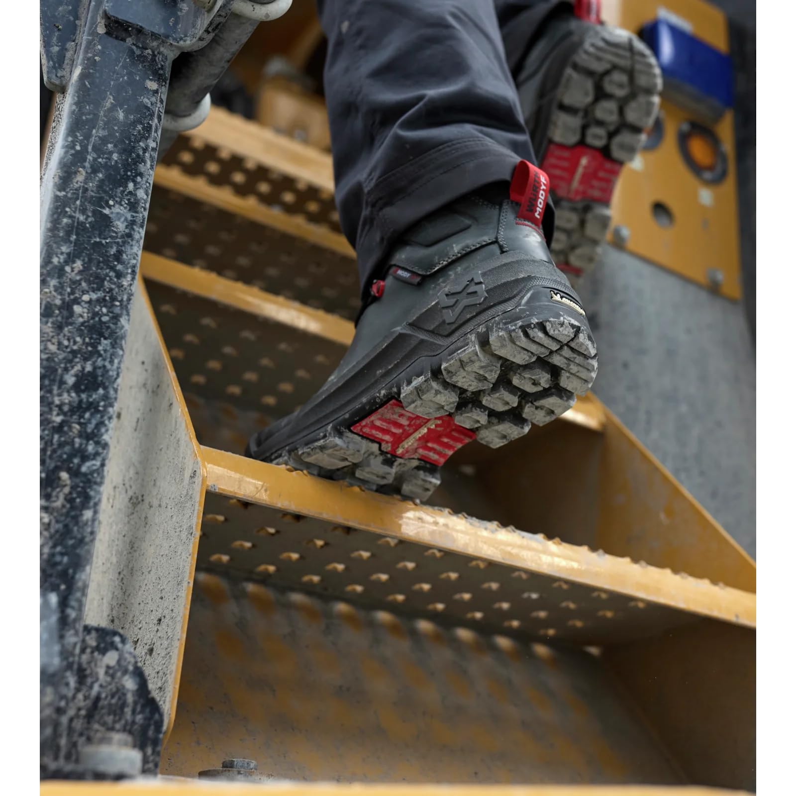 WÜRTH MODYF Sicherheitsstiefel Cronos HIGH S7S für Herren und Damen in Schwarz - wasserdichter Arbeitsstiefel mit Zehenschutzkappe aus Fiberglas - in den Größen 36-49