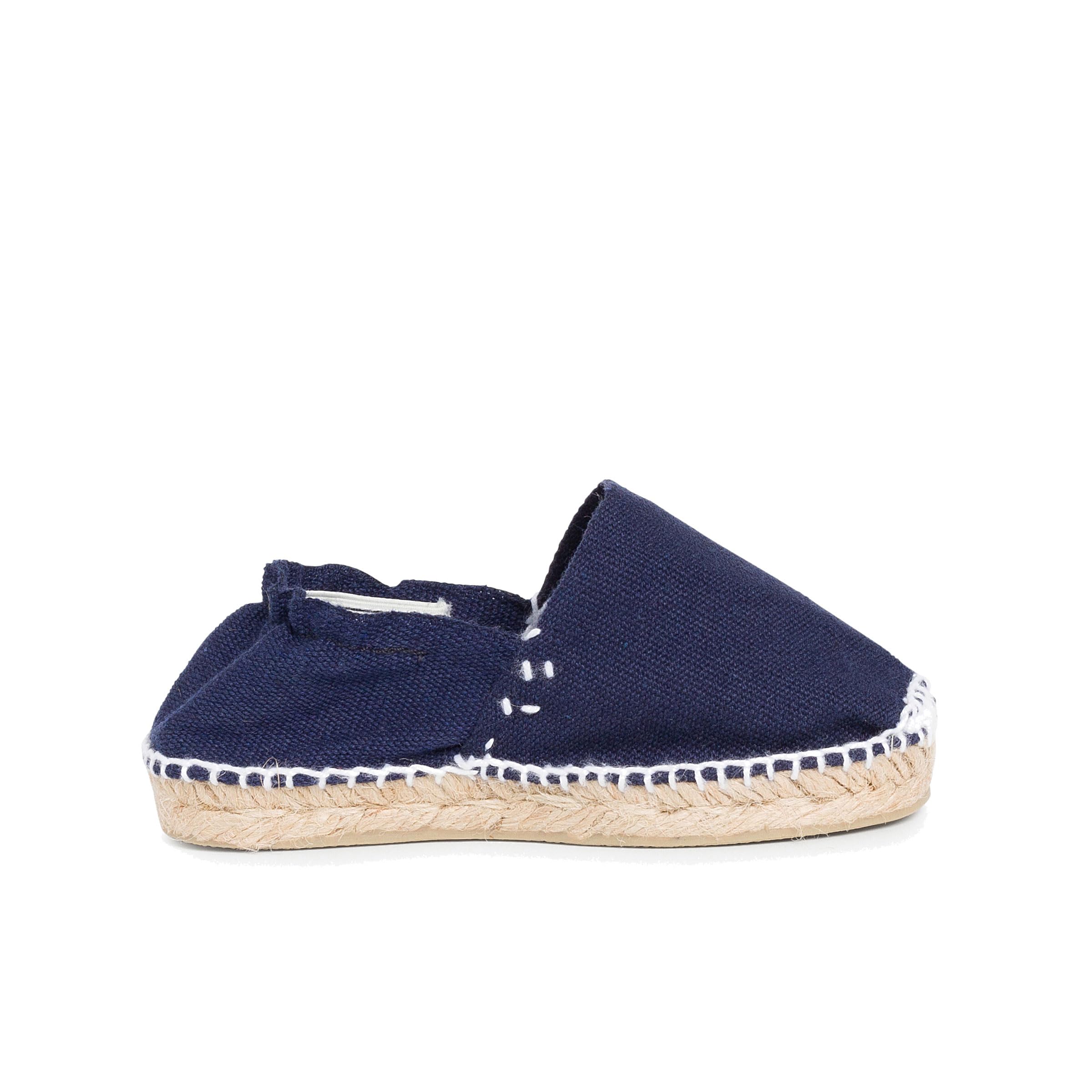 Pisamonas Alpargatas Niños con Cinta Talla 35 Color Azul