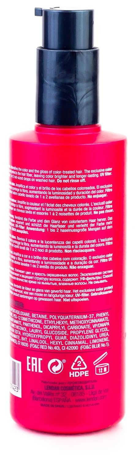 LENDAN - Colour Intensifying Cream - Color Addict - 200 ml - Strengthens and Strengthens the Colour of the Hair - More Durability and Colour Intensity - Sun filter