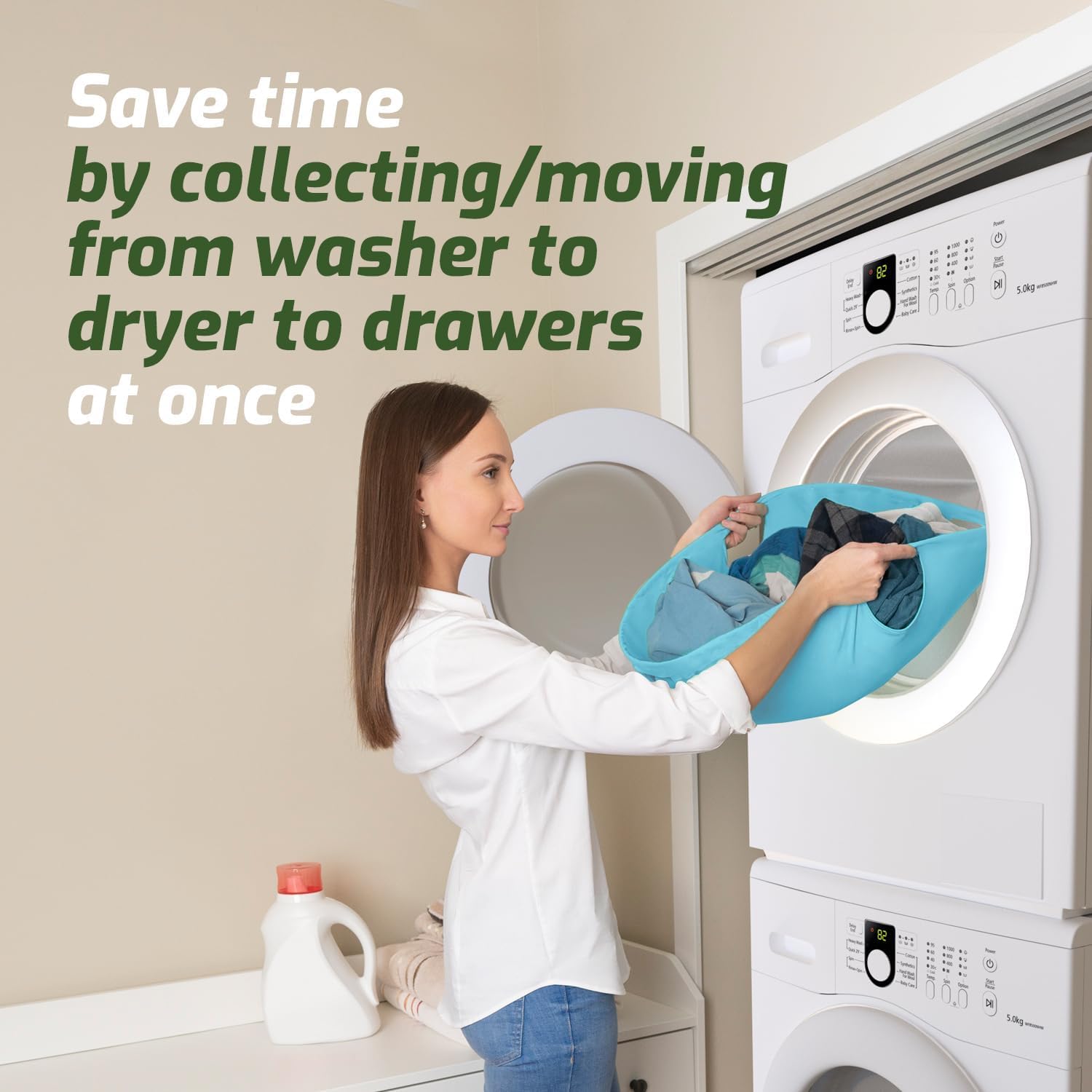 Amazon.com: Laundry Turtle Collapsible Laundry Basket for Washer
