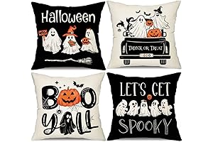 DFXSZ Halloween Throw Pillow Covers 18x18 inch