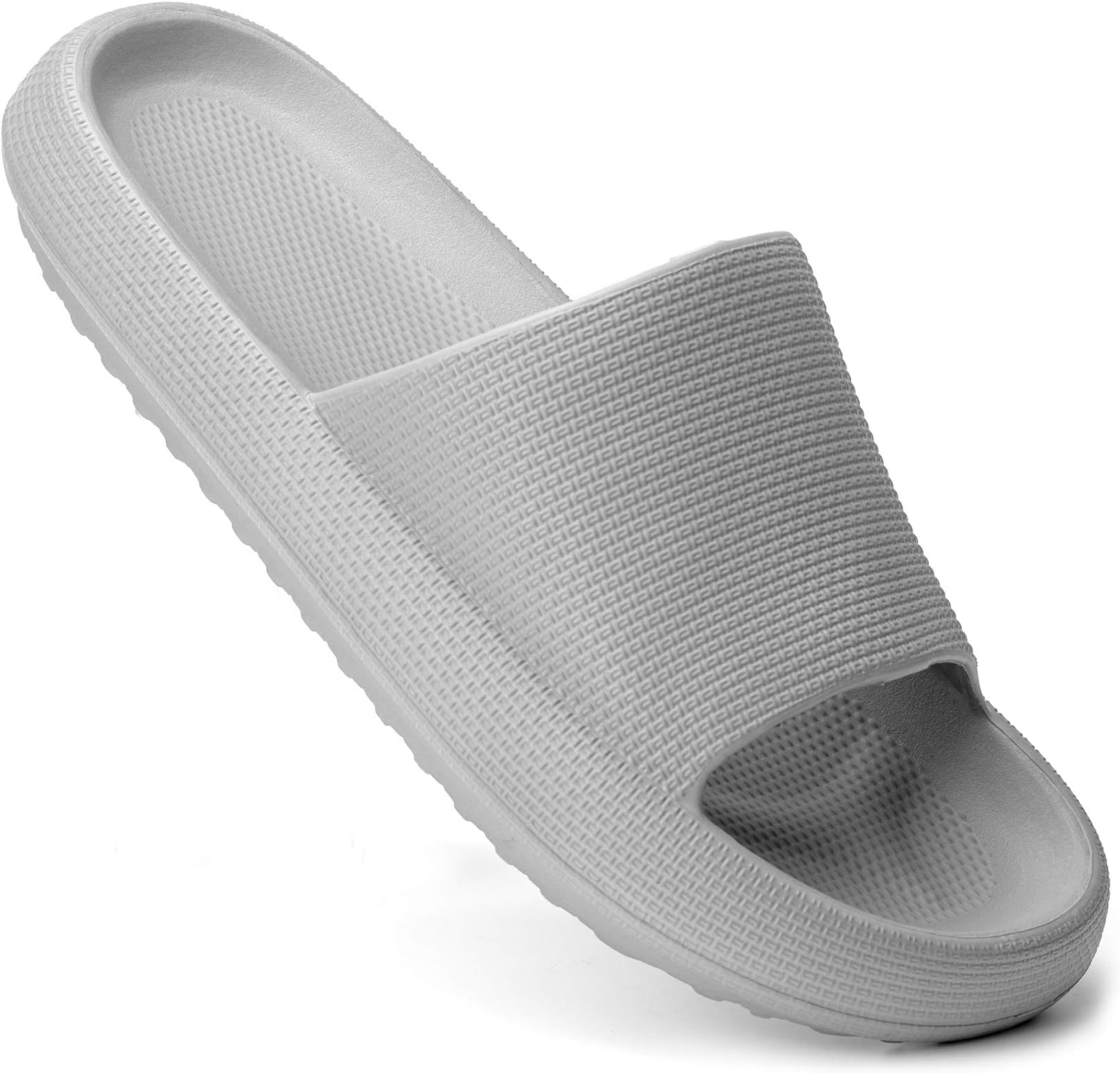 Shower Shoes Men & Women Non Slip, Supper Soft Open Toe House Slippers Shower Sandals, Bedroom Slippers for Women and Men