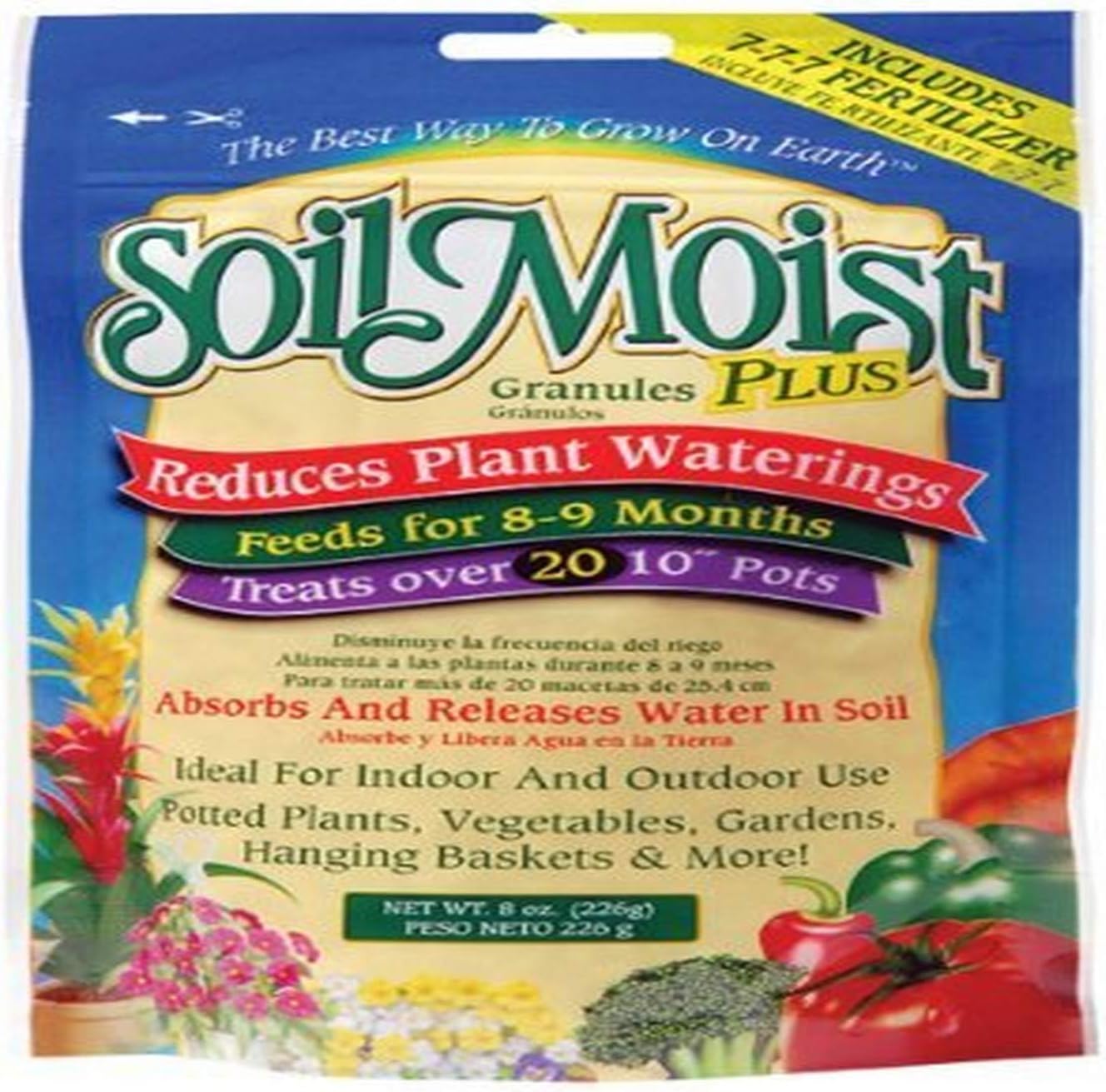 Soil Moist JCD05SM 8Ounce Granules 100047002 Soil