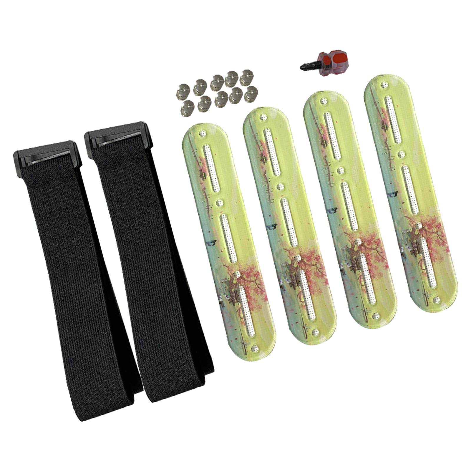 Buxuaaaa B Uxuaaaa Acrylics Stitching Side Tension Clamps Embroidery Fabric Holder Clamp With Elastic Strap For Stitching Embroidery Frame Accessories