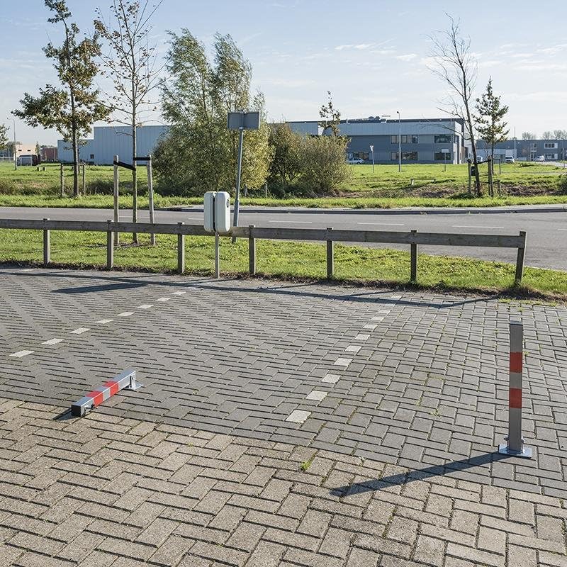 TolleTour Absperrpfosten,5x Set,Parkplatzsperre Klappbar TolleTour Absperrpfosten,5x Set,Parkplatzsperre Klappbar