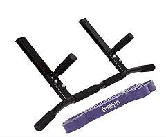 Joist Mount Pull Up Bar with Pull Up Assistance Bands - Commercial Gym Quality Pullup Bar with 41