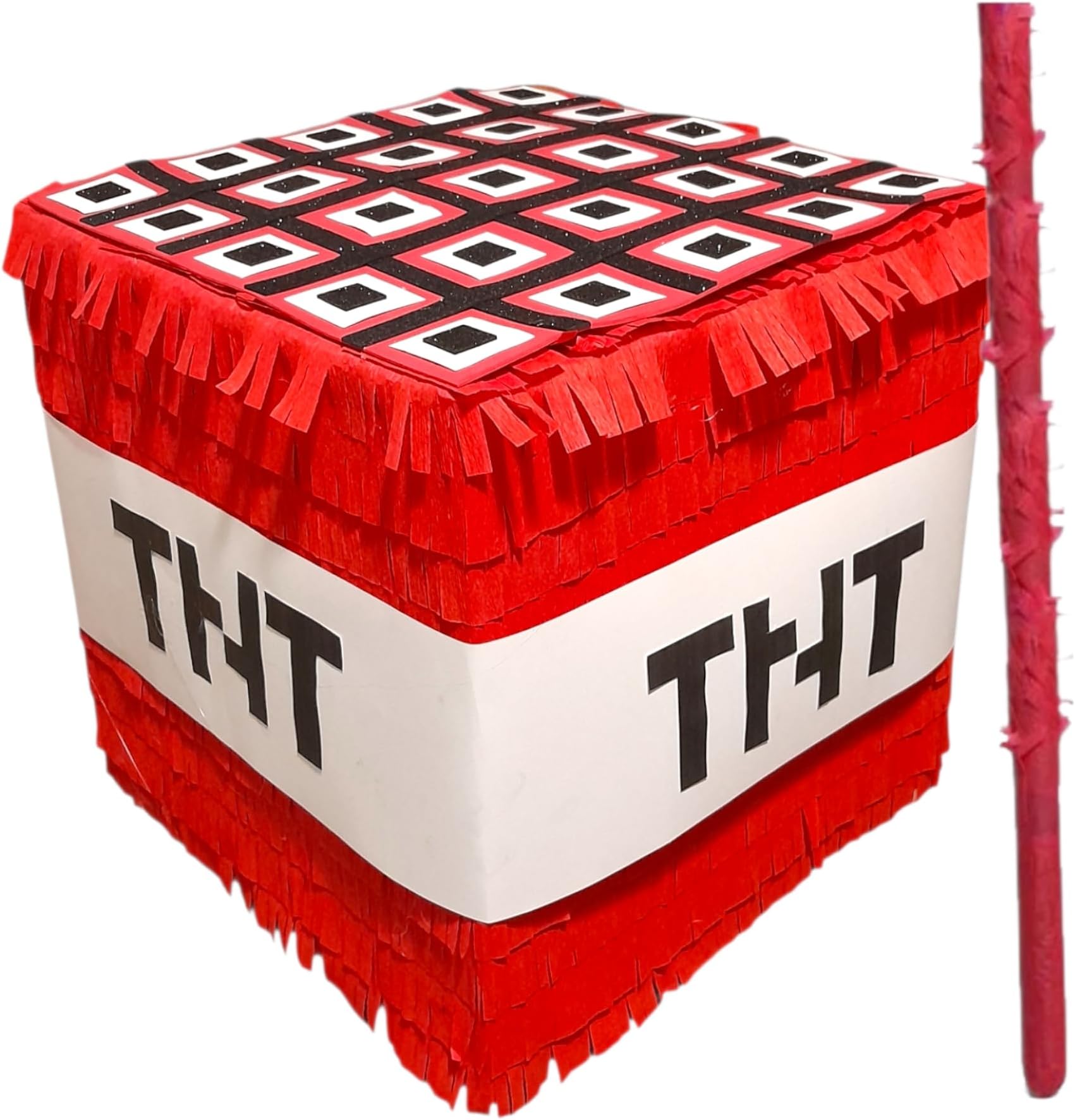 TNT Game, Red Explosion-Style Party Decoration