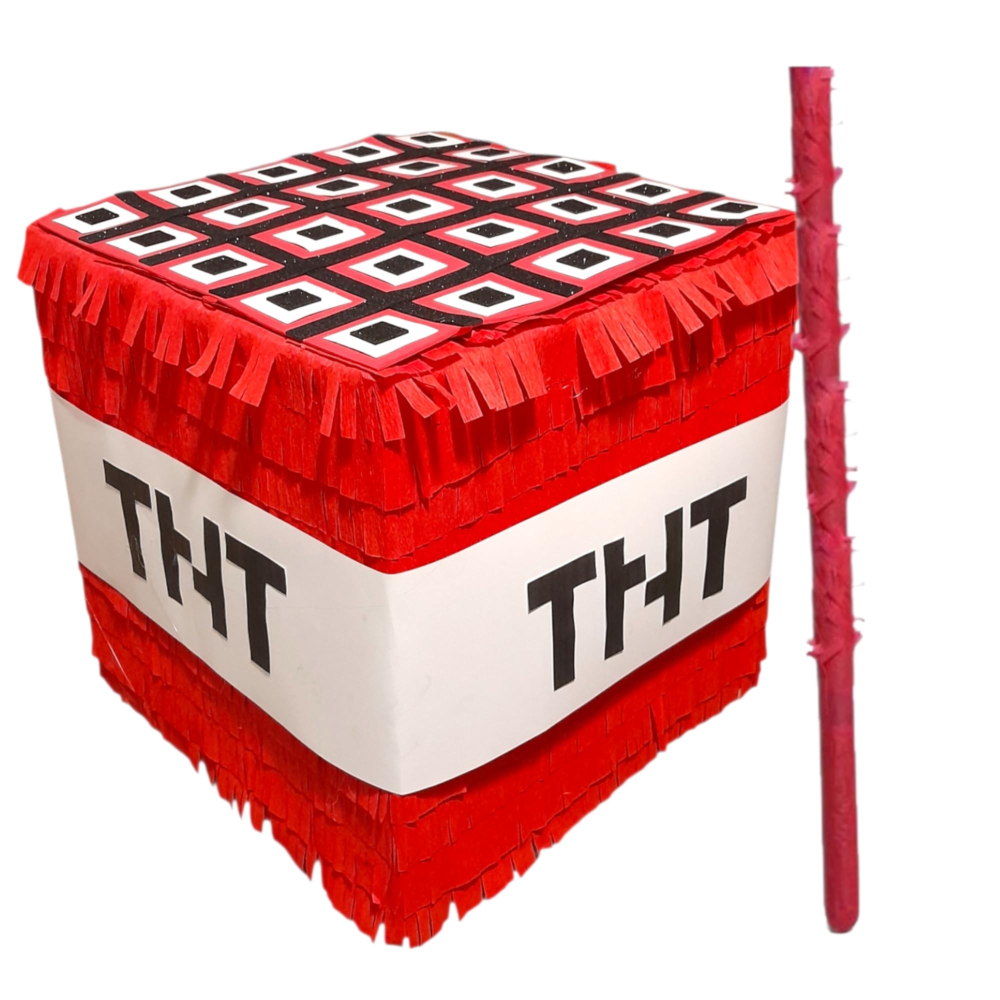 TNT Game, Red Explosion-Style Party Decoration