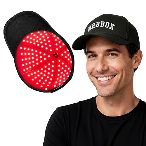 Dispositivo estético de irradiación, gorra de crecimiento de cabello de luz roja (LP-RJVGRW-BLK)