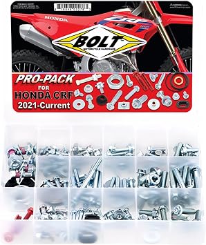مجموعة PRO-Pack CRF من Bolt Motorcycle Hardware