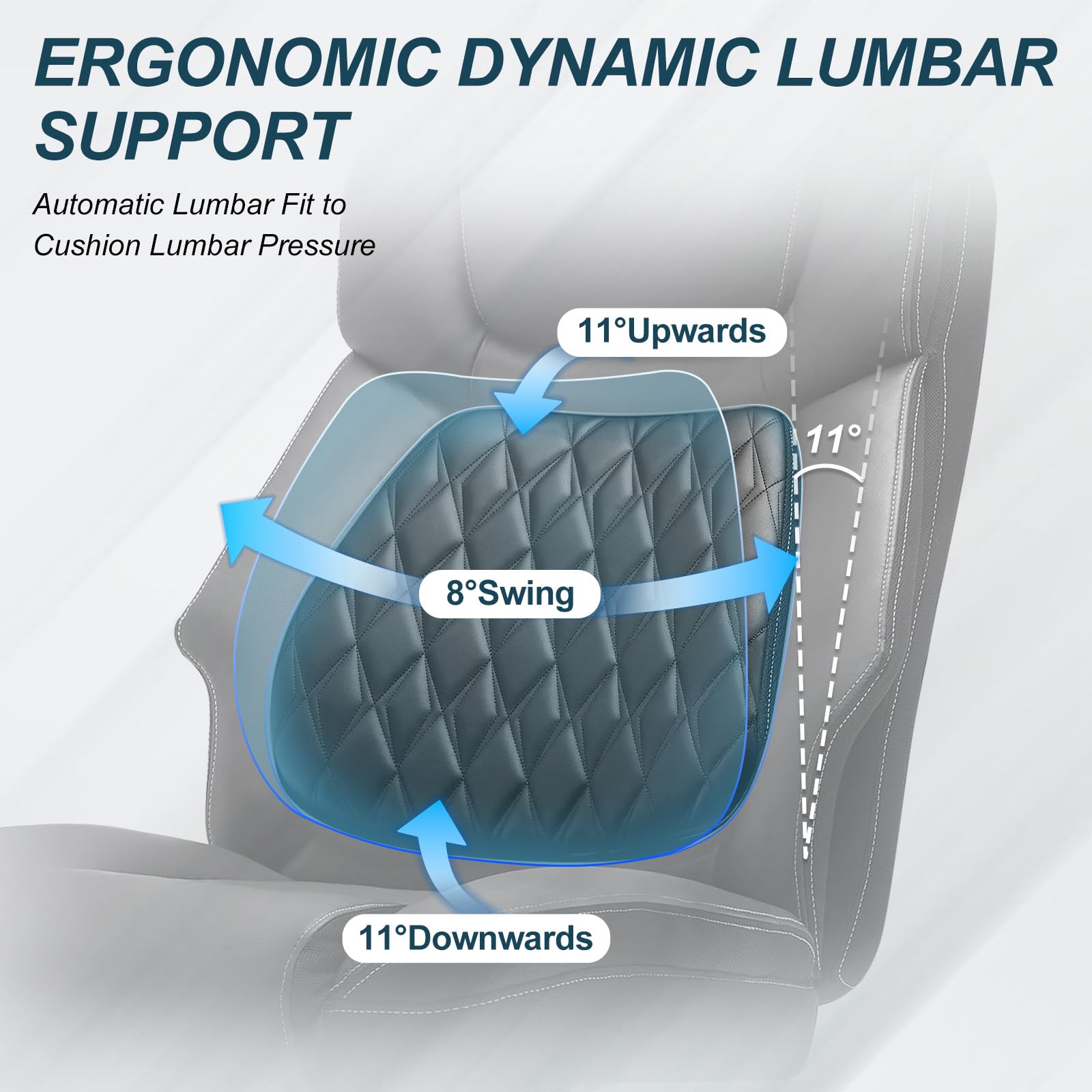 Big and Tall Office Chair 650lbs Heavy Duty Office Chairs with Dual Rubber Wheels Extra Wide Desk Chair — view 3