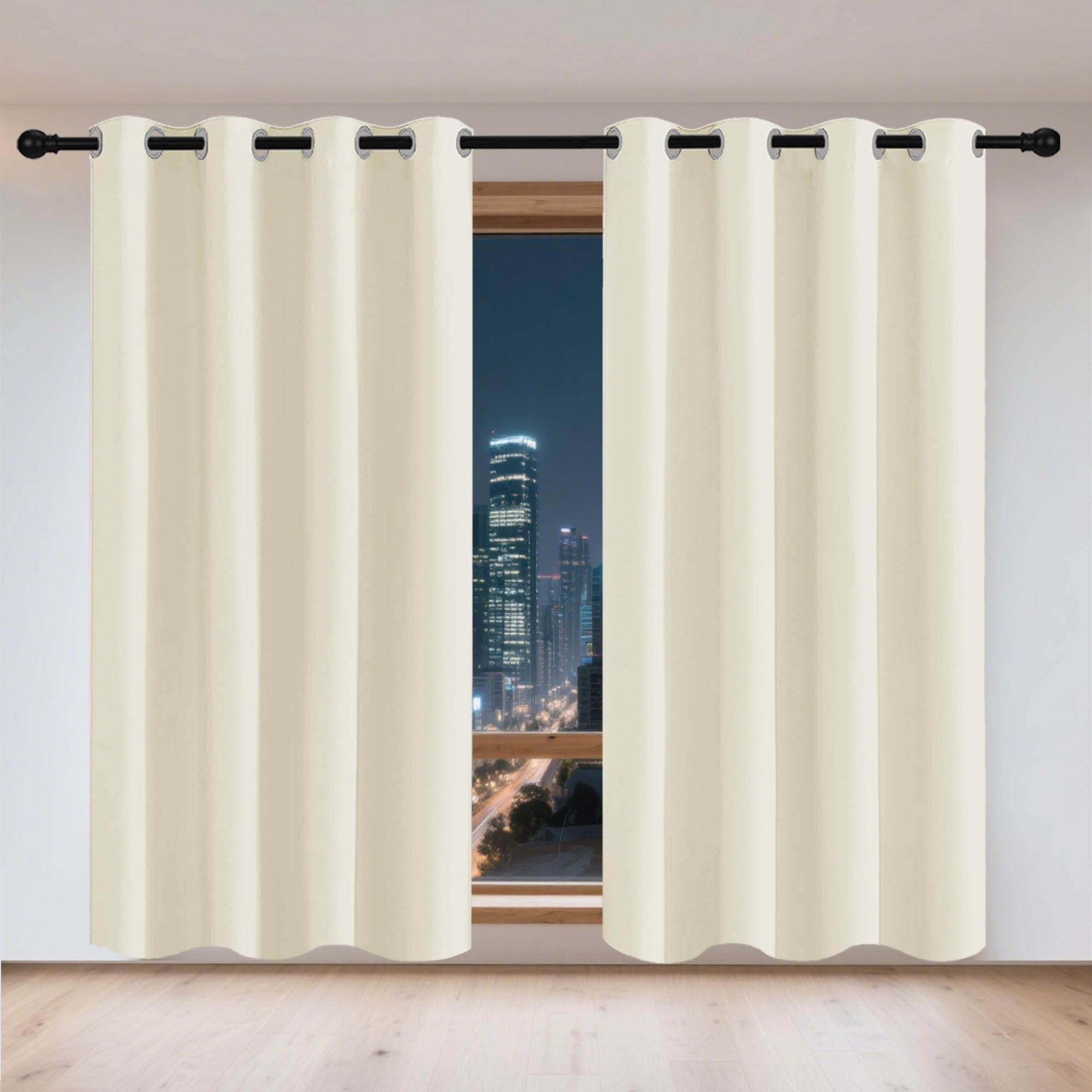 Rideau isolant intérieur au design moderne pour habiller les fenêtres