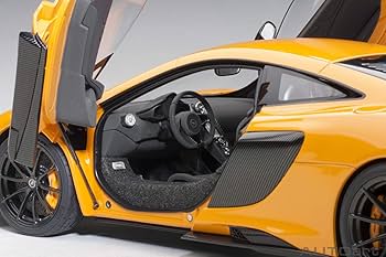 Amazon.com: AUTOart Mclaren 675LT Mclaren Orange 1/18 Model Car
