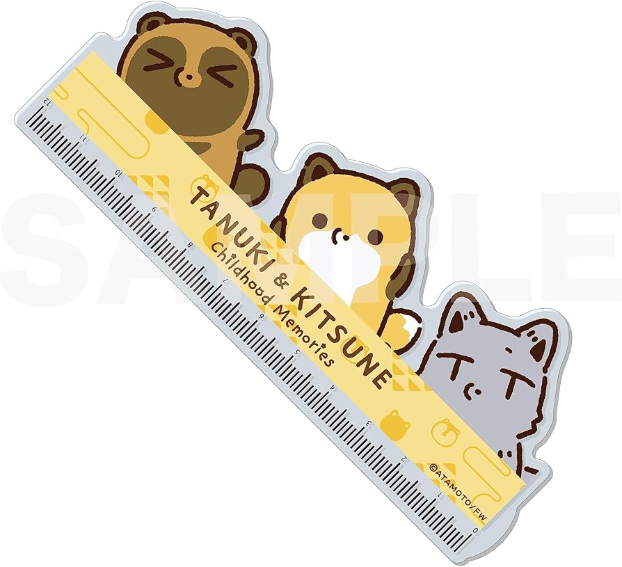 タヌキとキツネ アクリルブロック ガラポンくじB賞 非売品 タヌキと