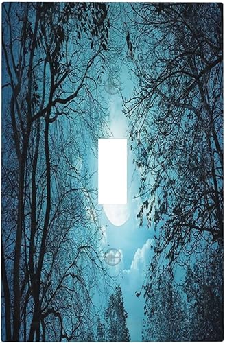 Miniatura 112 de Interruptor de Luz Cove Silla de Playa Paisaje Marino Océano Azul Placa de Pared de 3 Posiciones Placa de Interruptor de Luz Triple Palanca Costera