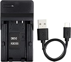KLIC-8000 USB Charger for Kodak EasyShare Z1012 is, Z1015 is, Z1085 is, Z1485 is, Z612, Z712 is, Z812 is Zoom, Z8612 is, Z885, Zx1 Camera and More