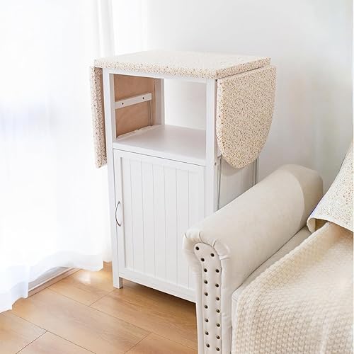 Miniatura 7 de Tabla de planchar con gabinete de almacenamiento, tabla de planchar plegable con almacenamiento adicional, estación de planchado plegable de madera