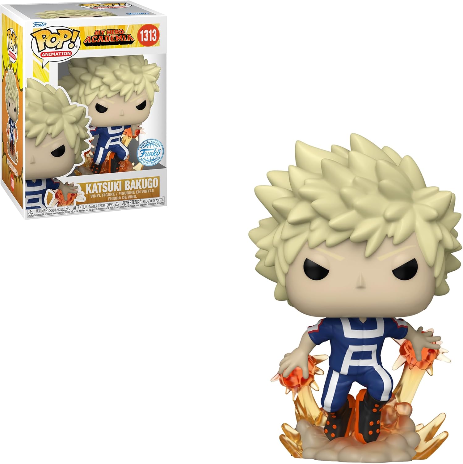 Funko Pop! Animation: My Hero Academia - Katsuki Bakugo Training Special Edition Multicolor Exclusive Vinyl Figure #1313