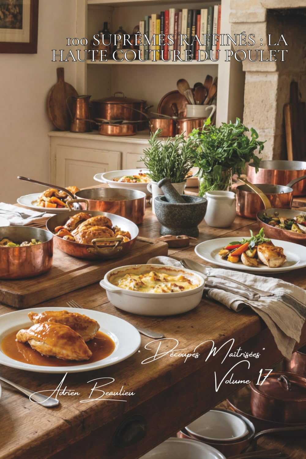 100 suprêmes raffinés : la haute couture du poulet: Gastronomie accessible, sauces nobles, présentation de chef (SÉRIE POULET (35 livres) - Sous-série "Découpes Maîtrisées" (10 livres))