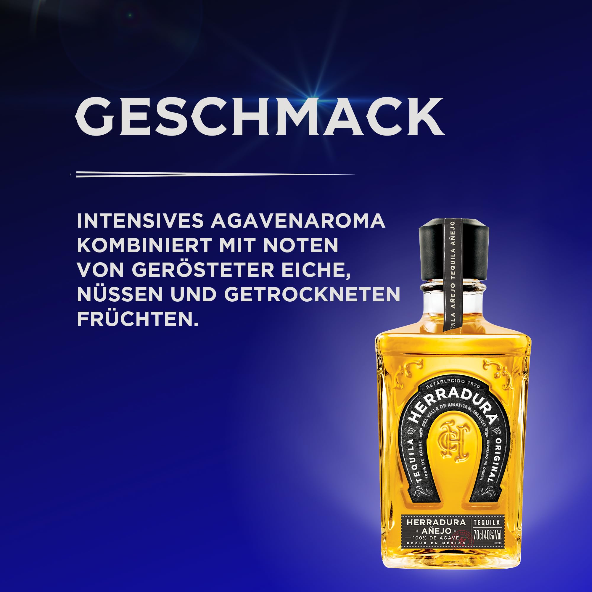 Herradura Anejo Tequila, 70 cl