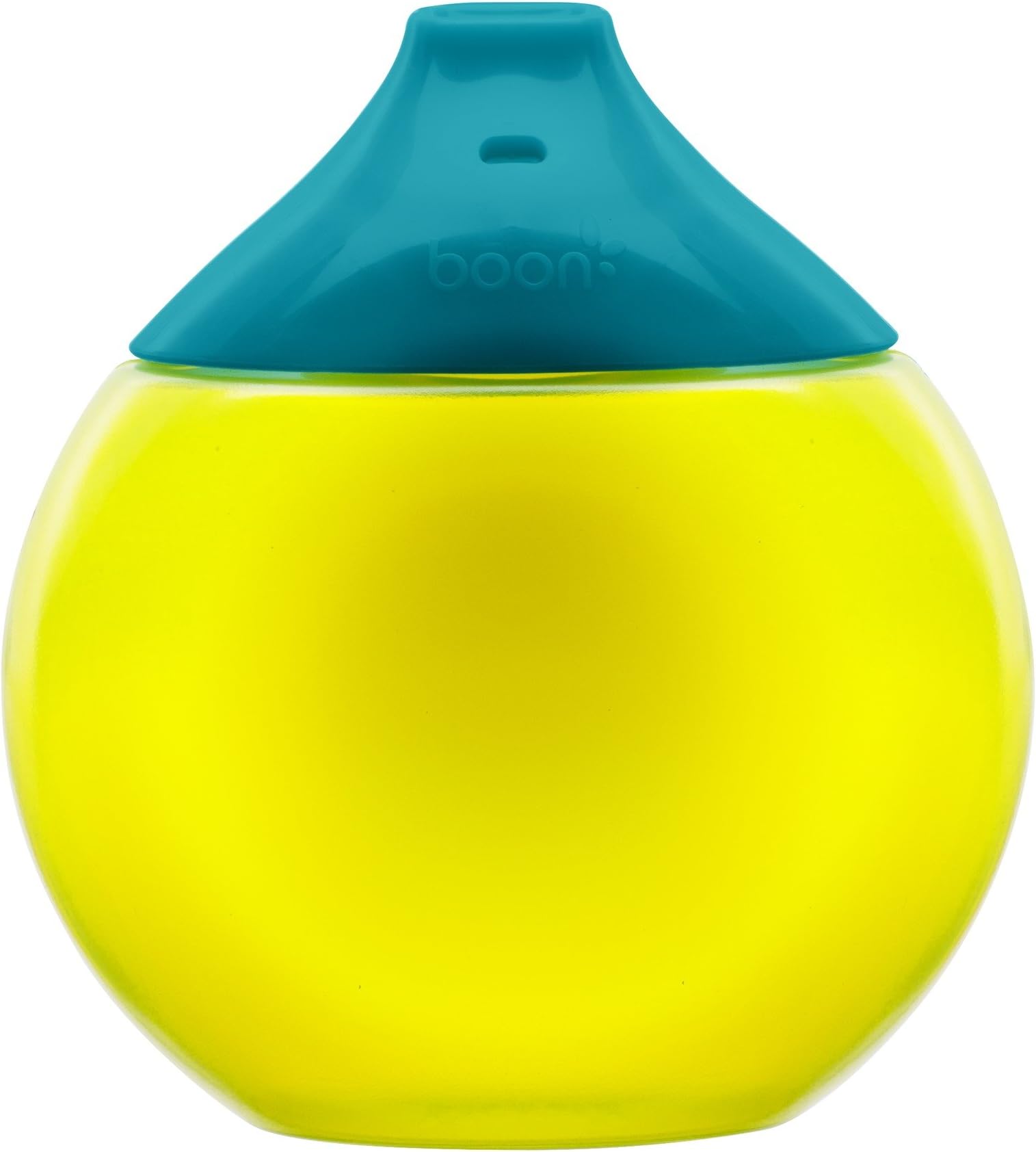 Boon Fluid Sippy Cup, Teal/Yellow, 10 Ounce
