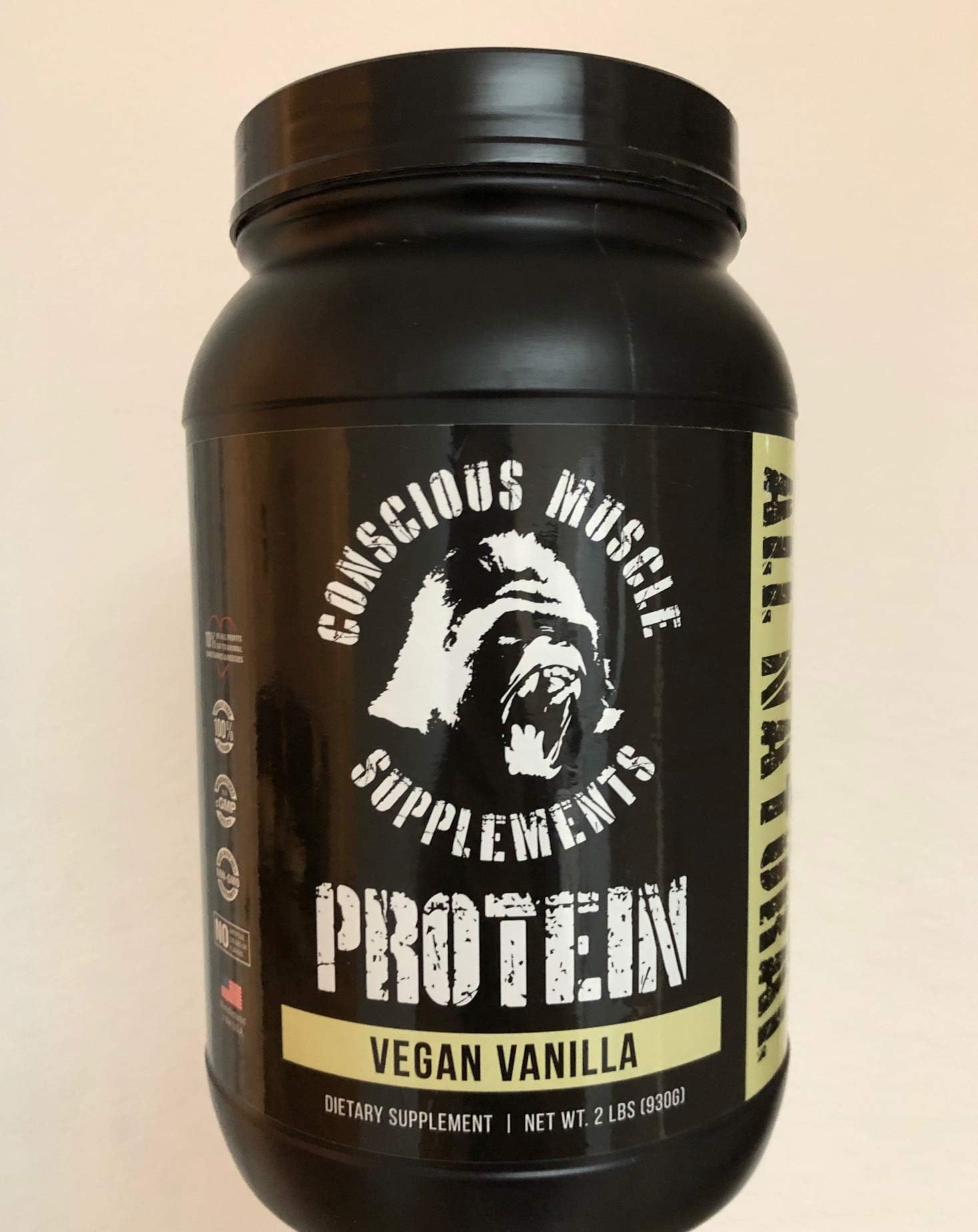 Conscious Muscle Supplements Protein Vanilla (1)